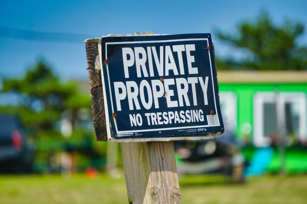 public vs private property laws in Florida